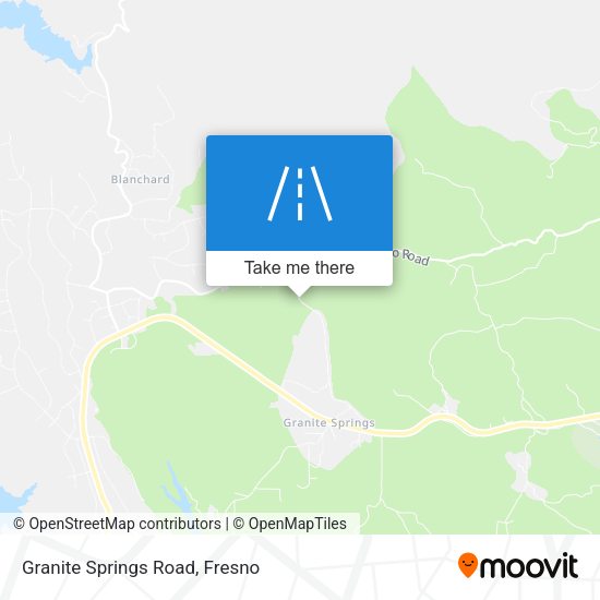 Mapa de Granite Springs Road