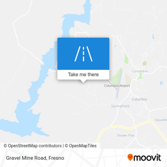 Mapa de Gravel Mine Road