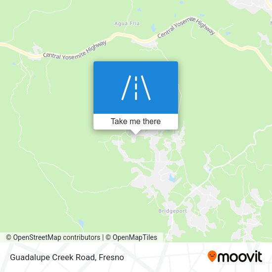 Mapa de Guadalupe Creek Road
