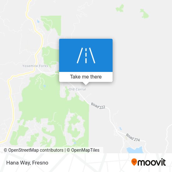 Mapa de Hana Way