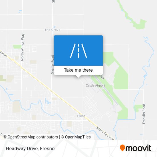 Mapa de Headway Drive