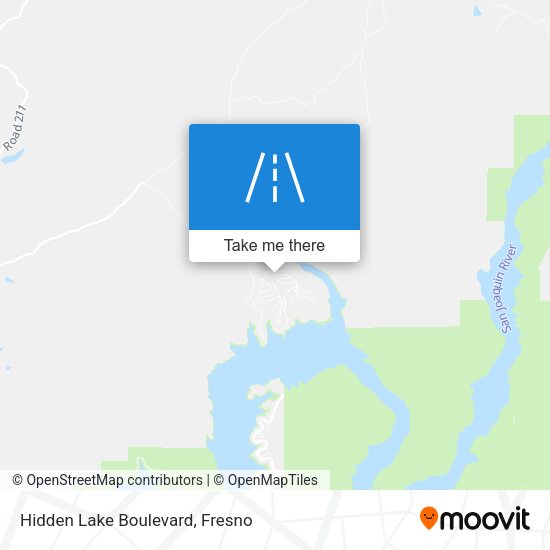 Hidden Lake Boulevard map