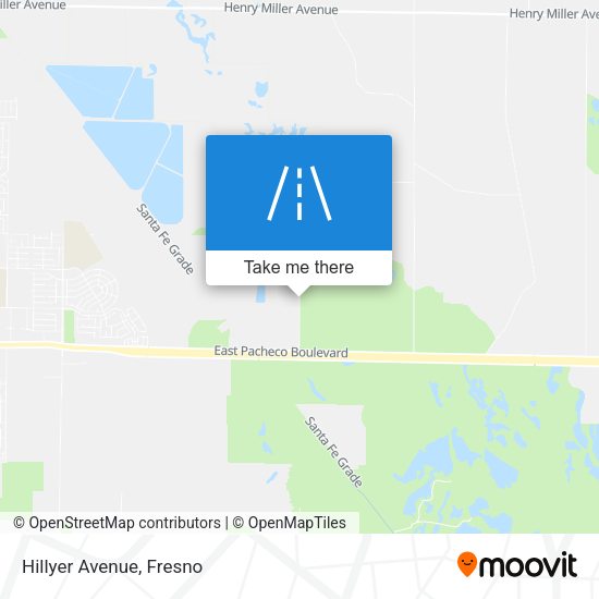 Mapa de Hillyer Avenue