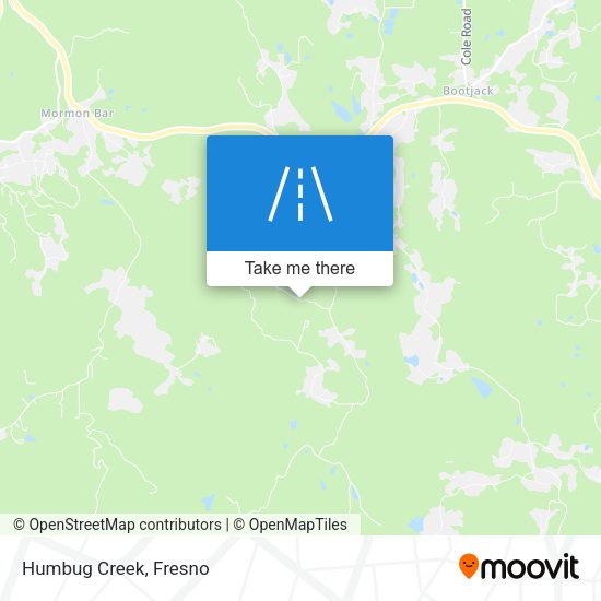 Mapa de Humbug Creek
