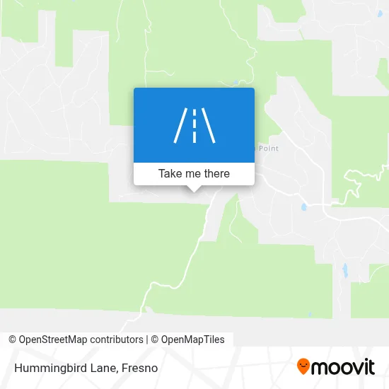 Hummingbird Lane map
