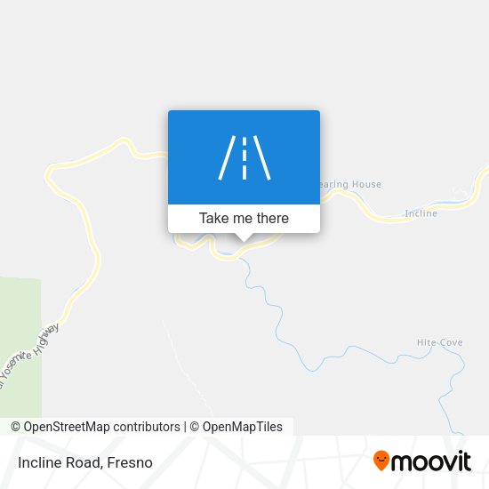 Mapa de Incline Road