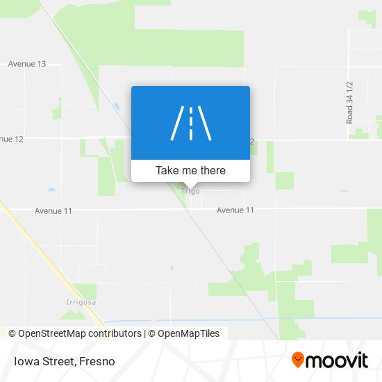 Iowa Street map