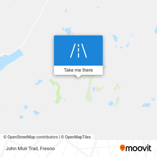 Mapa de John Muir Trail
