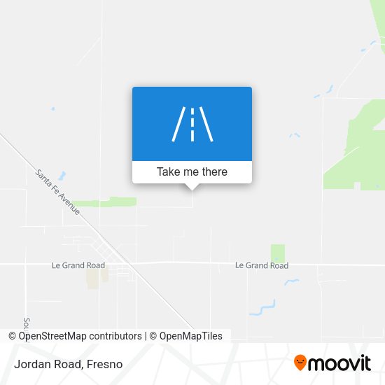 Mapa de Jordan Road
