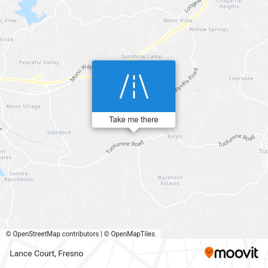 Mapa de Lance Court