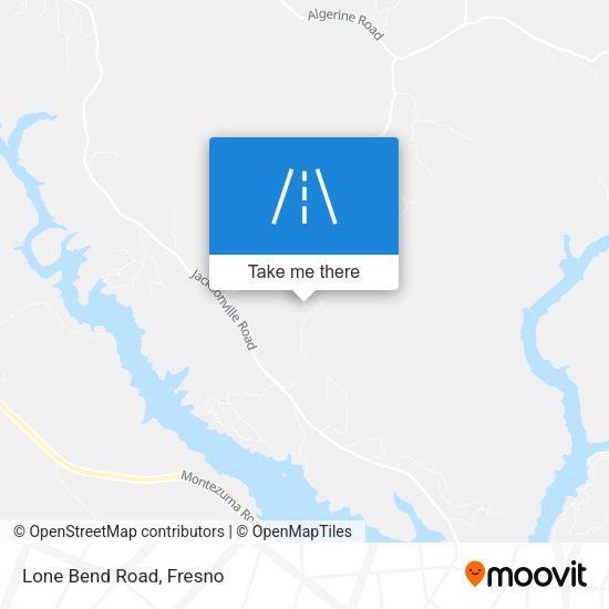 Mapa de Lone Bend Road