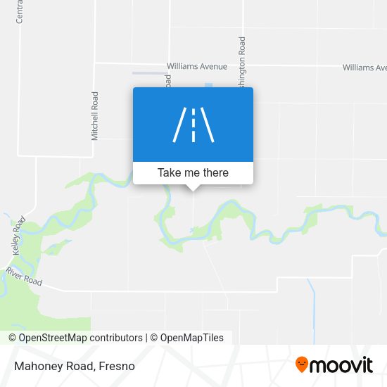 Mapa de Mahoney Road