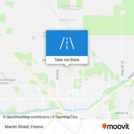 Mapa de Martin Street