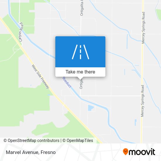 Mapa de Marvel Avenue