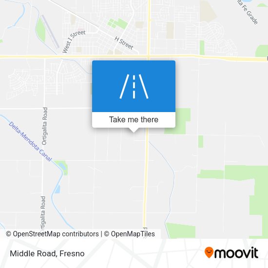 Mapa de Middle Road