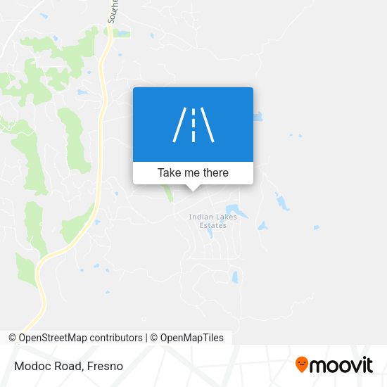 Modoc Road map