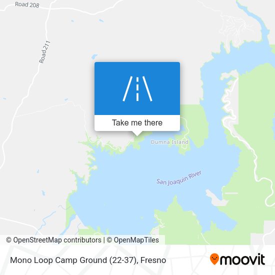 Mono Loop Camp Ground (22-37) map