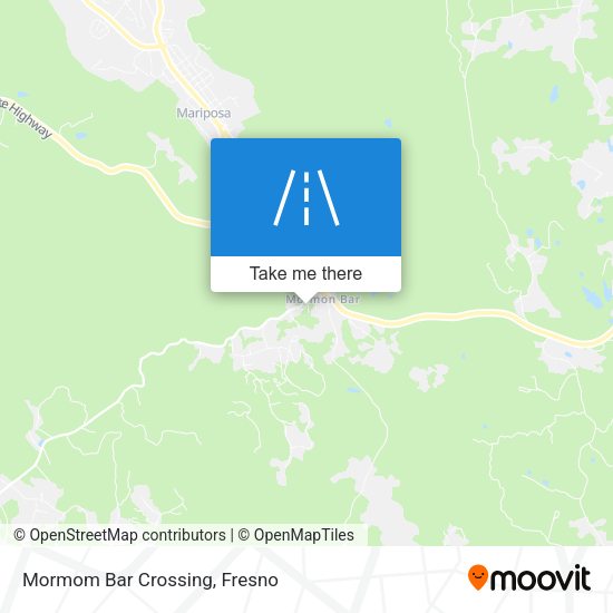 Mapa de Mormom Bar Crossing