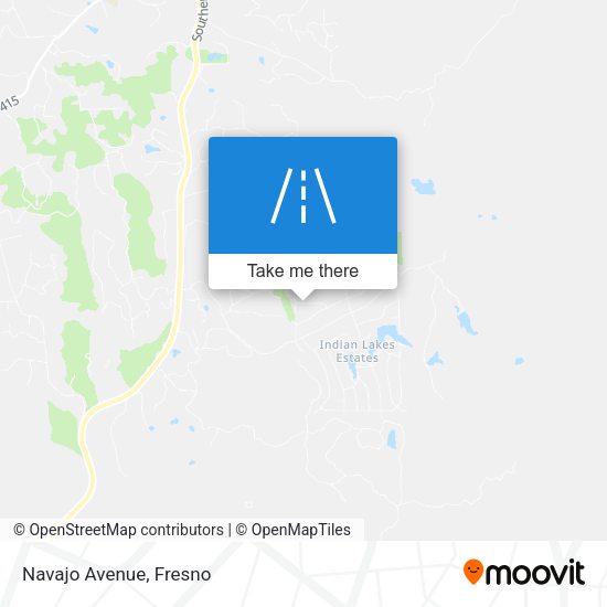 Mapa de Navajo Avenue