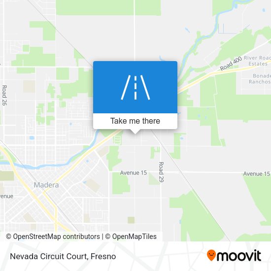 Mapa de Nevada Circuit Court