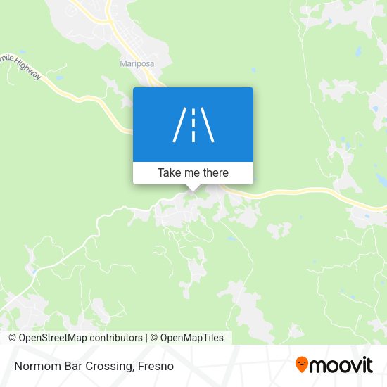 Normom Bar Crossing map