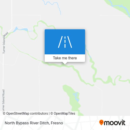 North Bypass River Ditch map