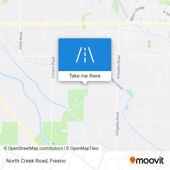 Mapa de North Creek Road