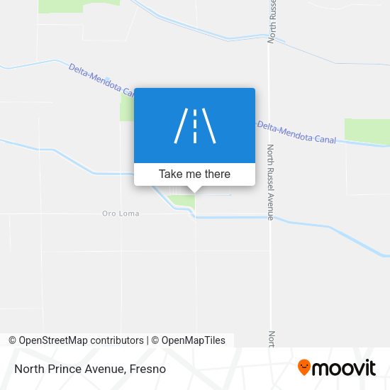 North Prince Avenue map