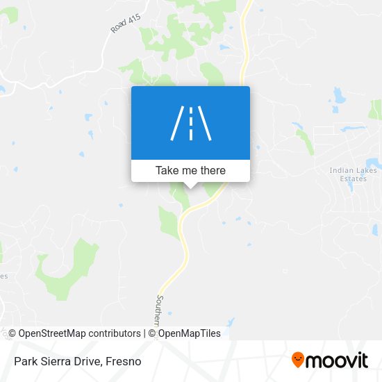 Mapa de Park Sierra Drive