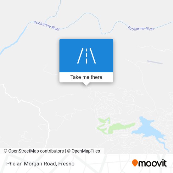 Mapa de Phelan Morgan Road