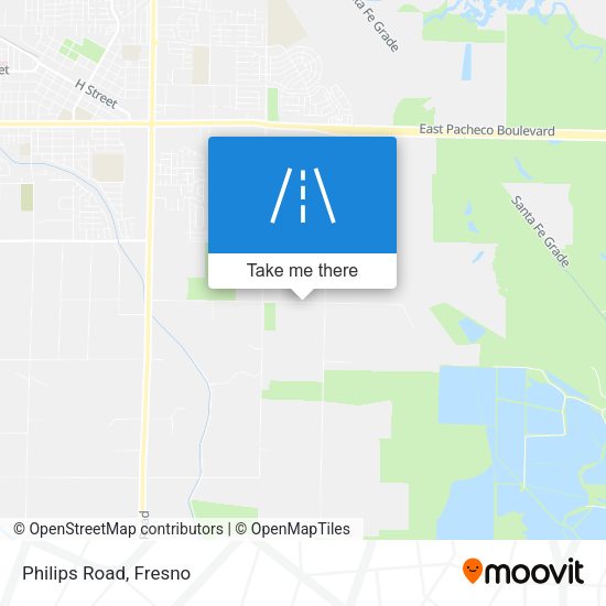 Mapa de Philips Road