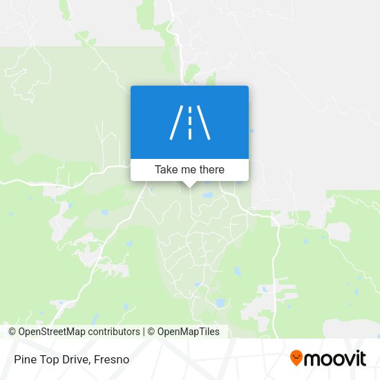 Pine Top Drive map