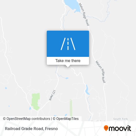 Mapa de Railroad Grade Road