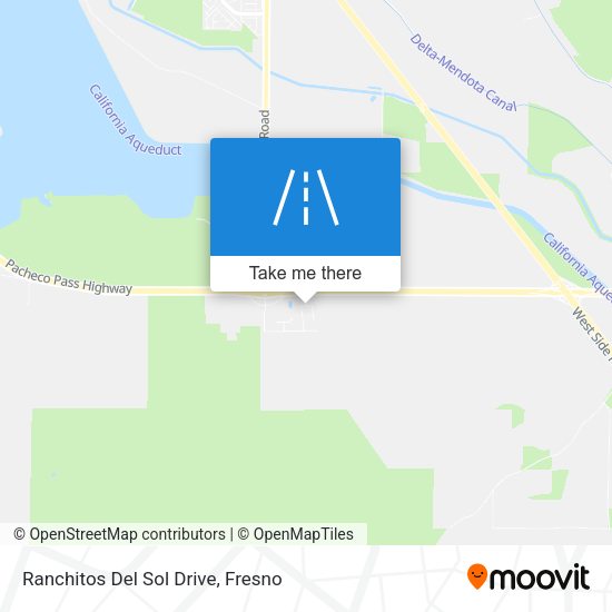 Ranchitos Del Sol Drive map