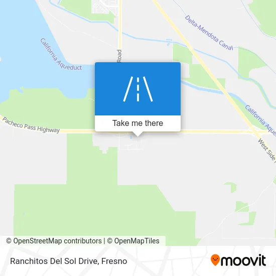 Ranchitos Del Sol Drive map