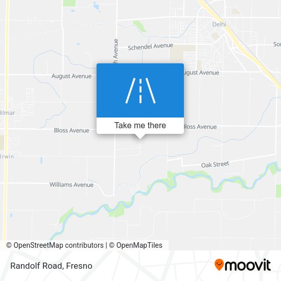 Mapa de Randolf Road