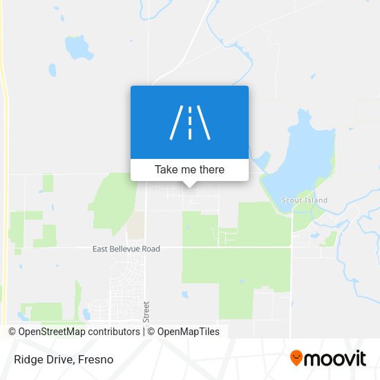 Mapa de Ridge Drive