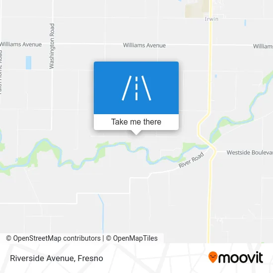 Riverside Avenue map