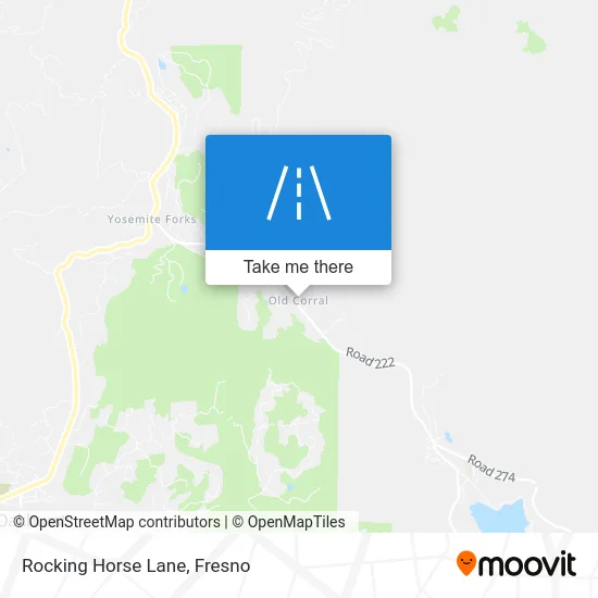 Rocking Horse Lane map