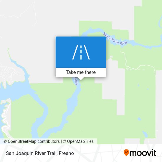 Mapa de San Joaquin River Trail