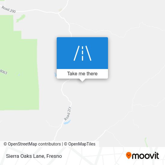 Mapa de Sierra Oaks Lane