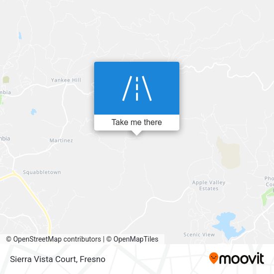 Mapa de Sierra Vista Court