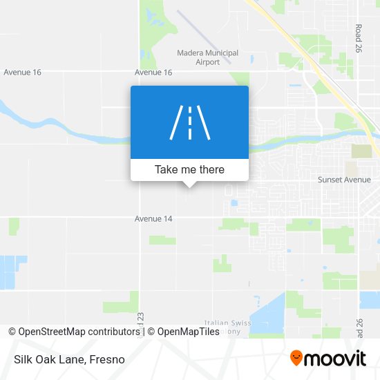 Mapa de Silk Oak Lane