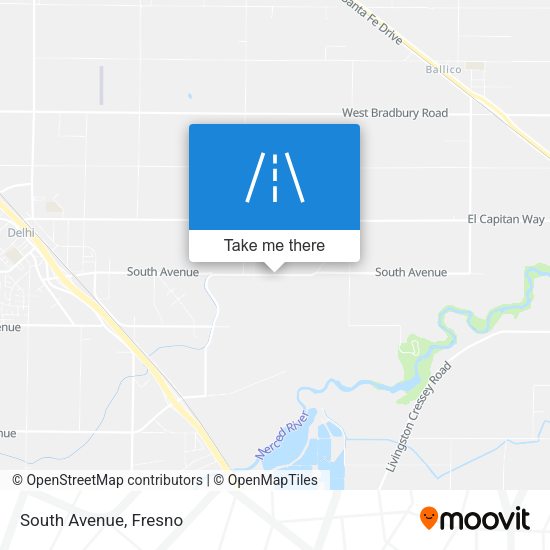 Mapa de South Avenue