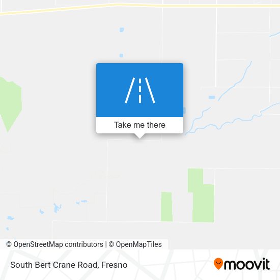 South Bert Crane Road map