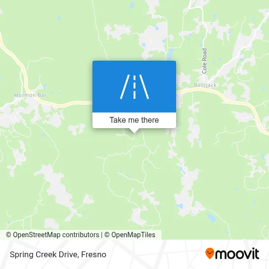Spring Creek Drive map