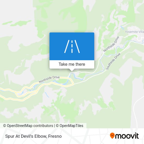 Mapa de Spur At Devil's Elbow