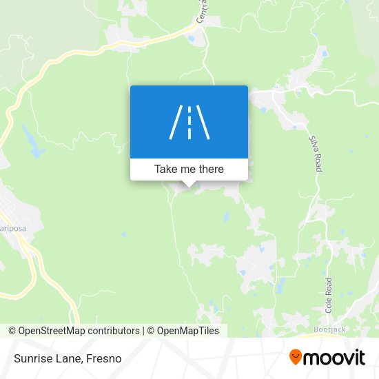 Mapa de Sunrise Lane