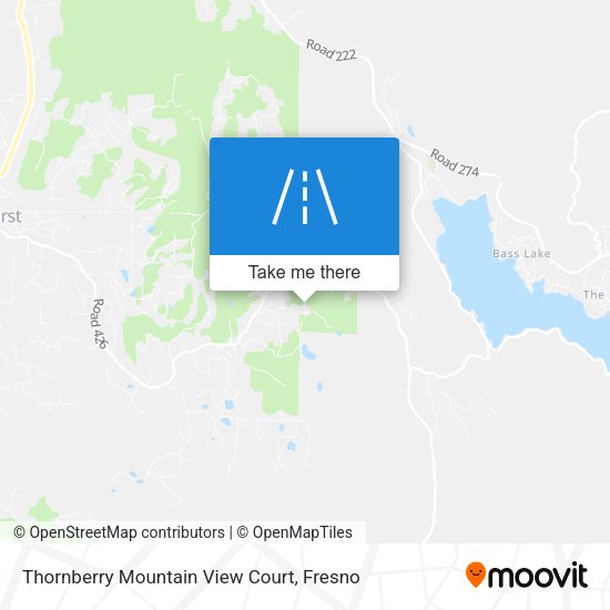 Mapa de Thornberry Mountain View Court