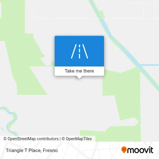 Triangle T Place map